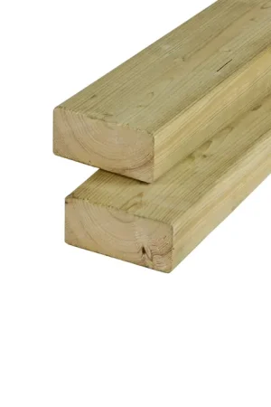Vuren Regel 4.5 x 9.5 cm (45 x 95 mm) Geschaafd Geïmpregneerd - Lengte 480 cm Betaalbaar
